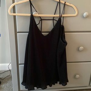 Gianni bini dressy black tank